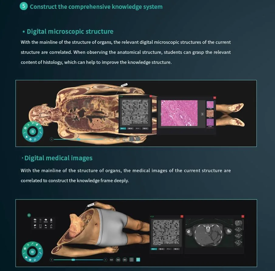 Factory Price Autopsy 3D Education Anatomage Virtual Anatomy Dissection Table for University